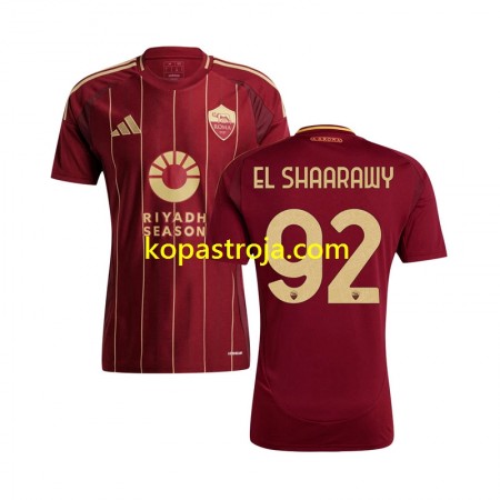 Billiga Fotbollströjor AS Roma Stephan El Shaarawy 92 Hemma tröja 2024/25 Kortärmad